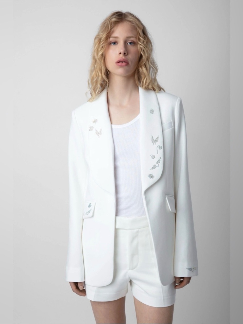 Zadig & Voltaire Date Diamanté Blazer